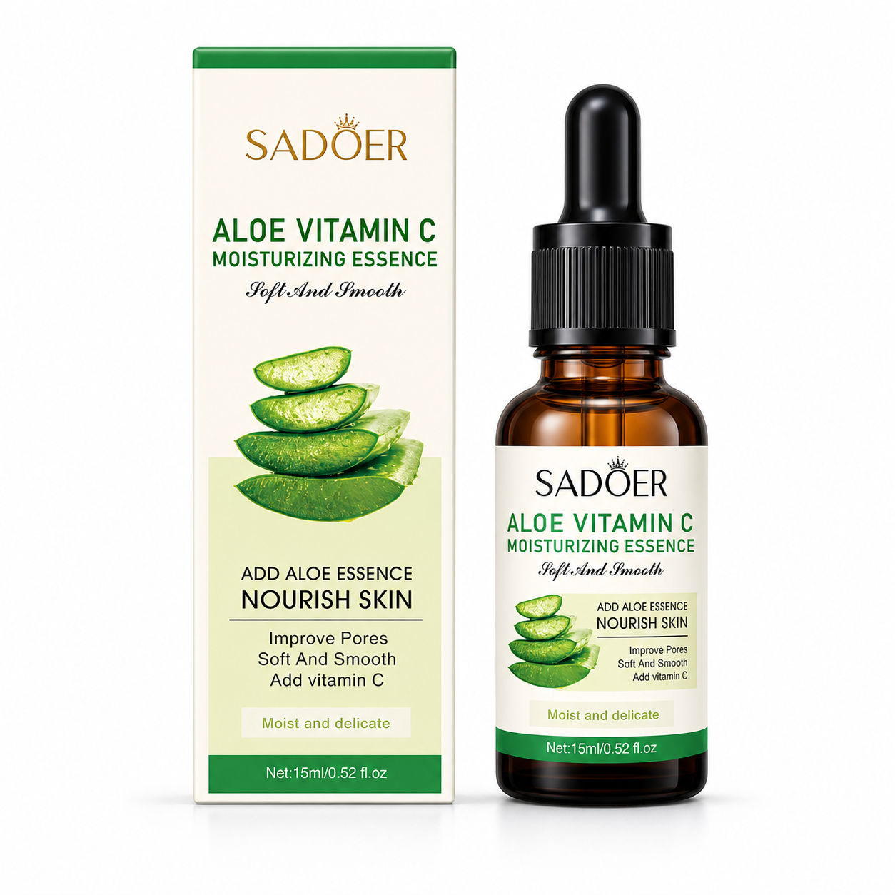SADOER Aloe Vitamin C Moisturizing Essence 15ml