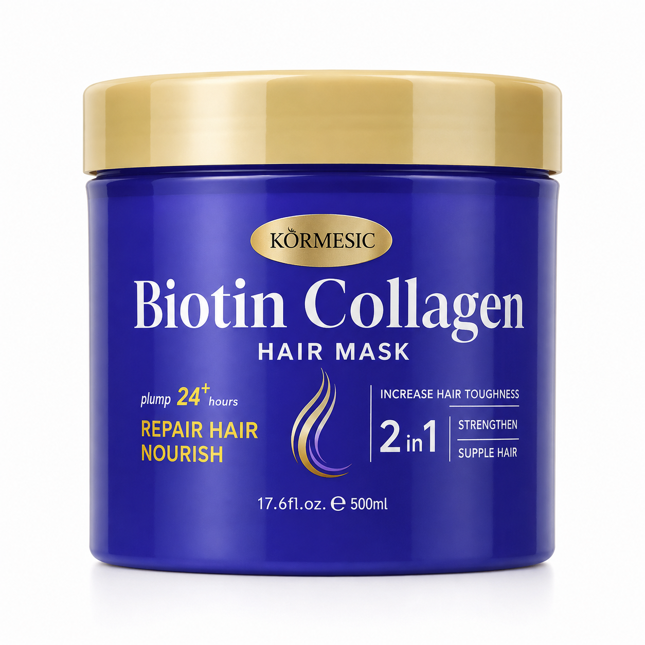 KÖRMESIC BIOTIN COLLAGEN HAIR MASK – MASCĂ DE PĂR CU BIOTINĂ ȘI COLAGEN 500 ML