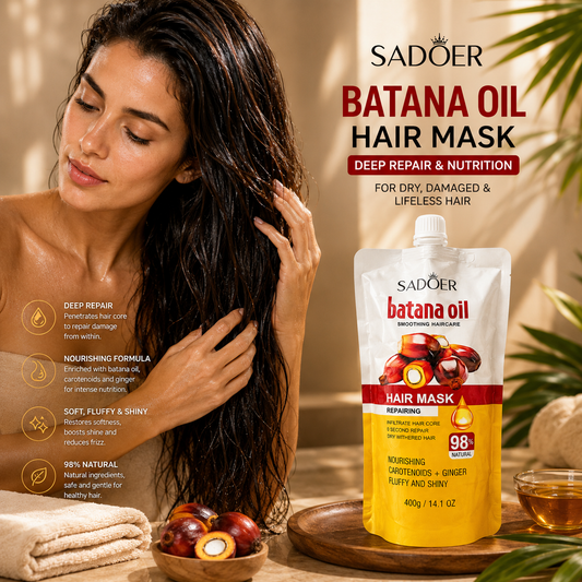 SADOER BATANA  HAIR MASK - MASCA DE PAR BATANA