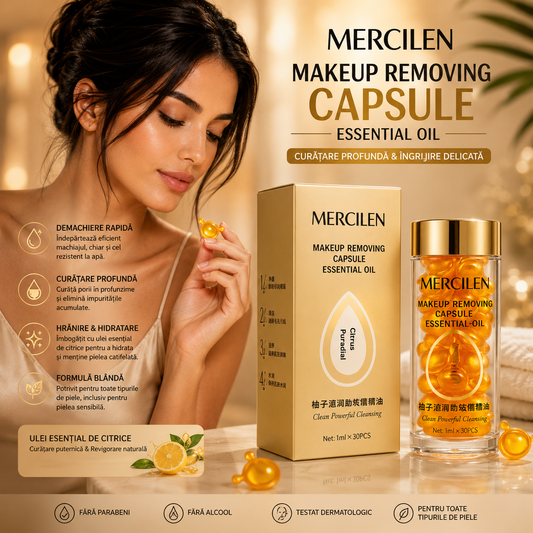 Mercilen – Capsule demachiante cu ulei esențial 1 ml x 30 buc.  MXL1223