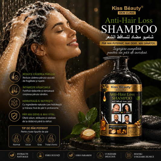 Șampon Kiss Beauty Skin Clinic Anti-Hair Loss, Anti cadere