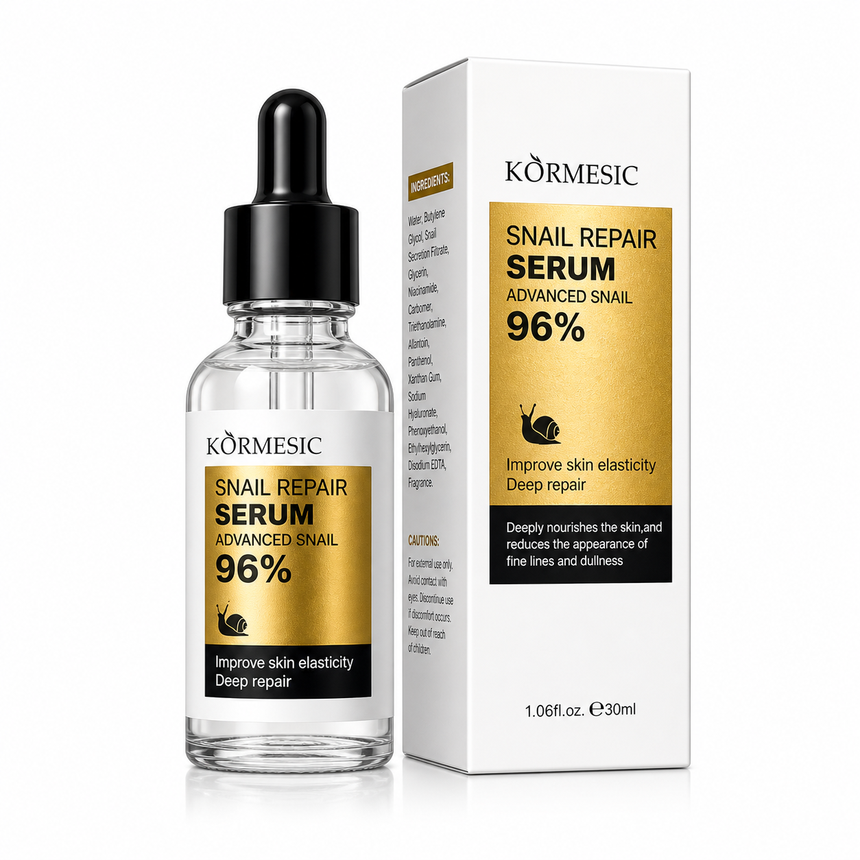 KÒRMESIC Snail Repair Serum 96% 30ml