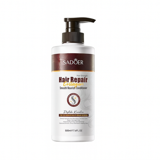 Balsam reparator cu colagen și keratină – Sadoer Hair Repair Collagen Conditioner 500 ml SD39774