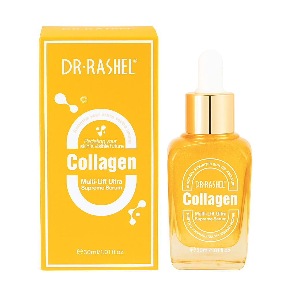 Ser ultra concentrat cu Collagen Multi-lift Ultra Anti-aging Supreme Face Serum 30ml. DRL1679