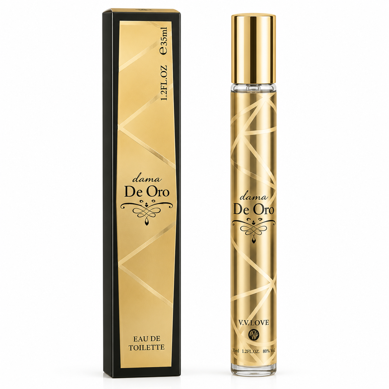 V.V. Love Parfum Dama de Oro (Parfum pentru Femei) 35 ml VL9054-61