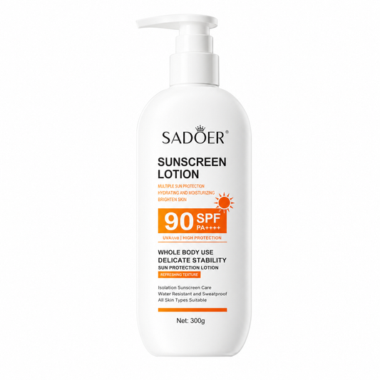SADOER LOȚIUNE DE PROTECȚIE SOLARĂ SPF 90 PA+++ 300 G SD80519