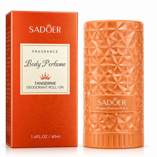 SADOER FRAGRANCE BODY PERFUME TANGERINE DEODORANT ROLL-ON 40ML