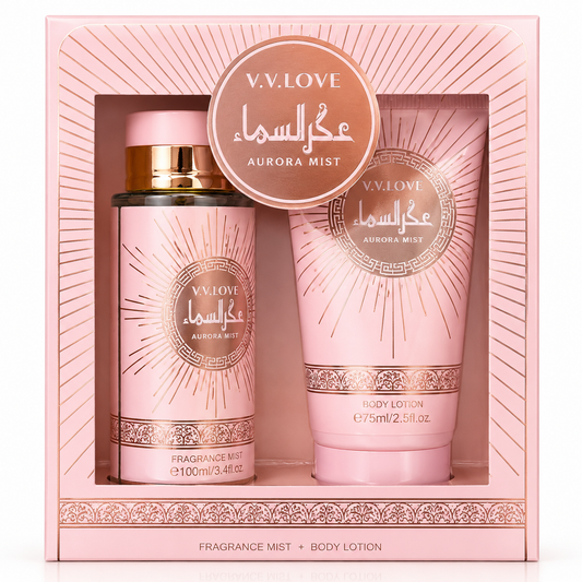 V.V.LOVE AURORA MIST GIFT SET Fragrance Mist 100ML + Body Lotion 75ML