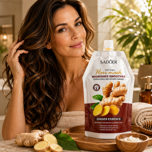 MASCĂ DE PĂR CU GHIMBIR SADOER – GINGER ESSENCE 350ML SD87884