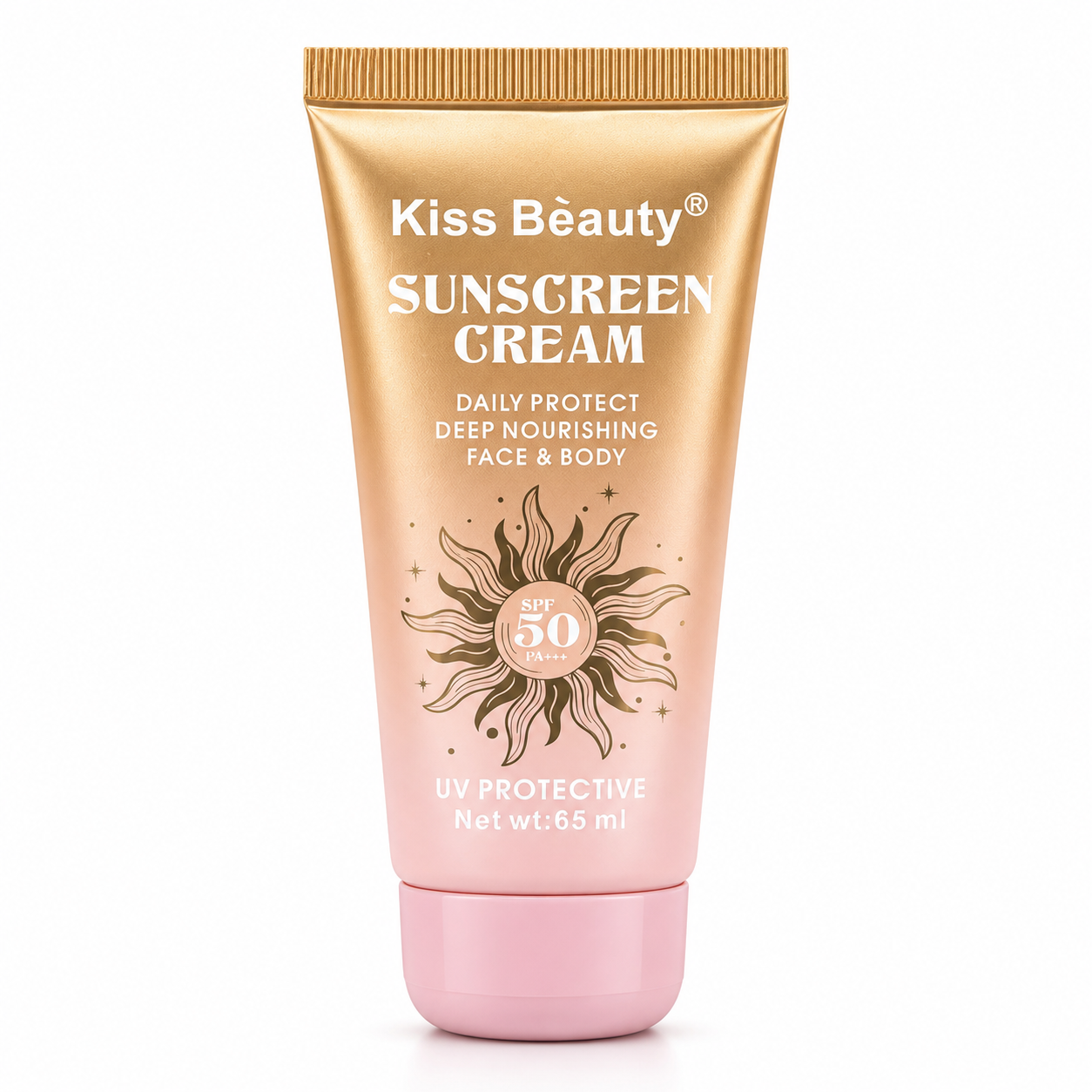 Kiss Beauty Sunscreen Cream SPF 50 PA+++ 65ml