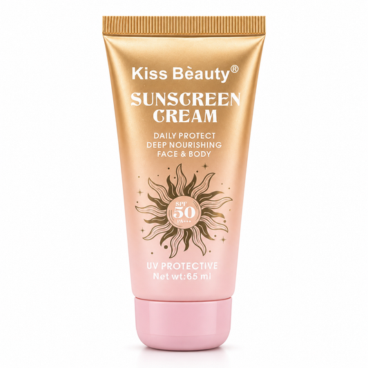 Kiss Beauty Sunscreen Cream SPF 50 PA+++ 65ml