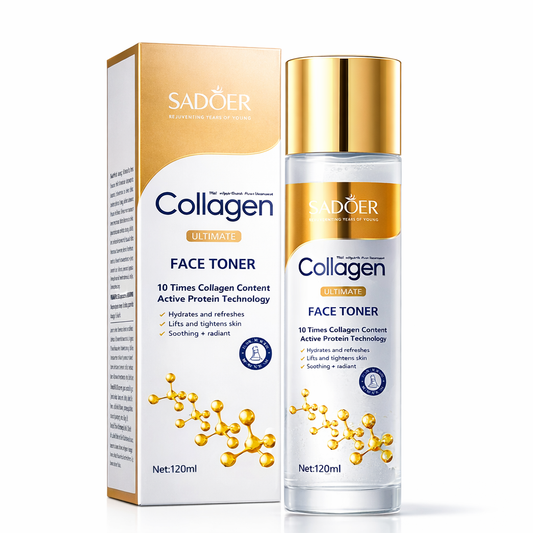 Sadoer – Toner facială cu colagen, anti-îmbătrânire SD37442 120ml