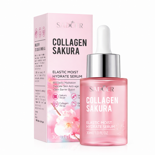 SER FACIAL CU C0LAGEN ȘI CIREȘE JAP0NEZE SADOER SD03010 30ml