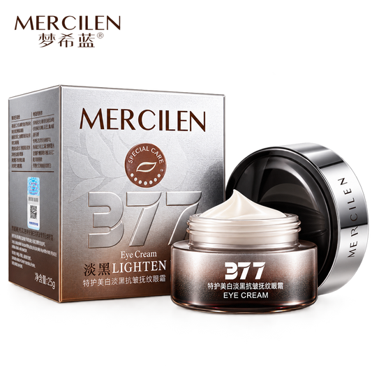 MERCILEN Cremă de Ochi 377 Light Brown – Iluminare, Hidratare, Fermitate și Îngrijire Anti-Rid 25 g – MXL5412