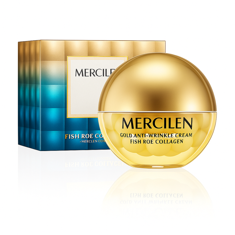Mercilen Cremă antirid cu colagen și extract de icre de pește 70 g.   MXL1568