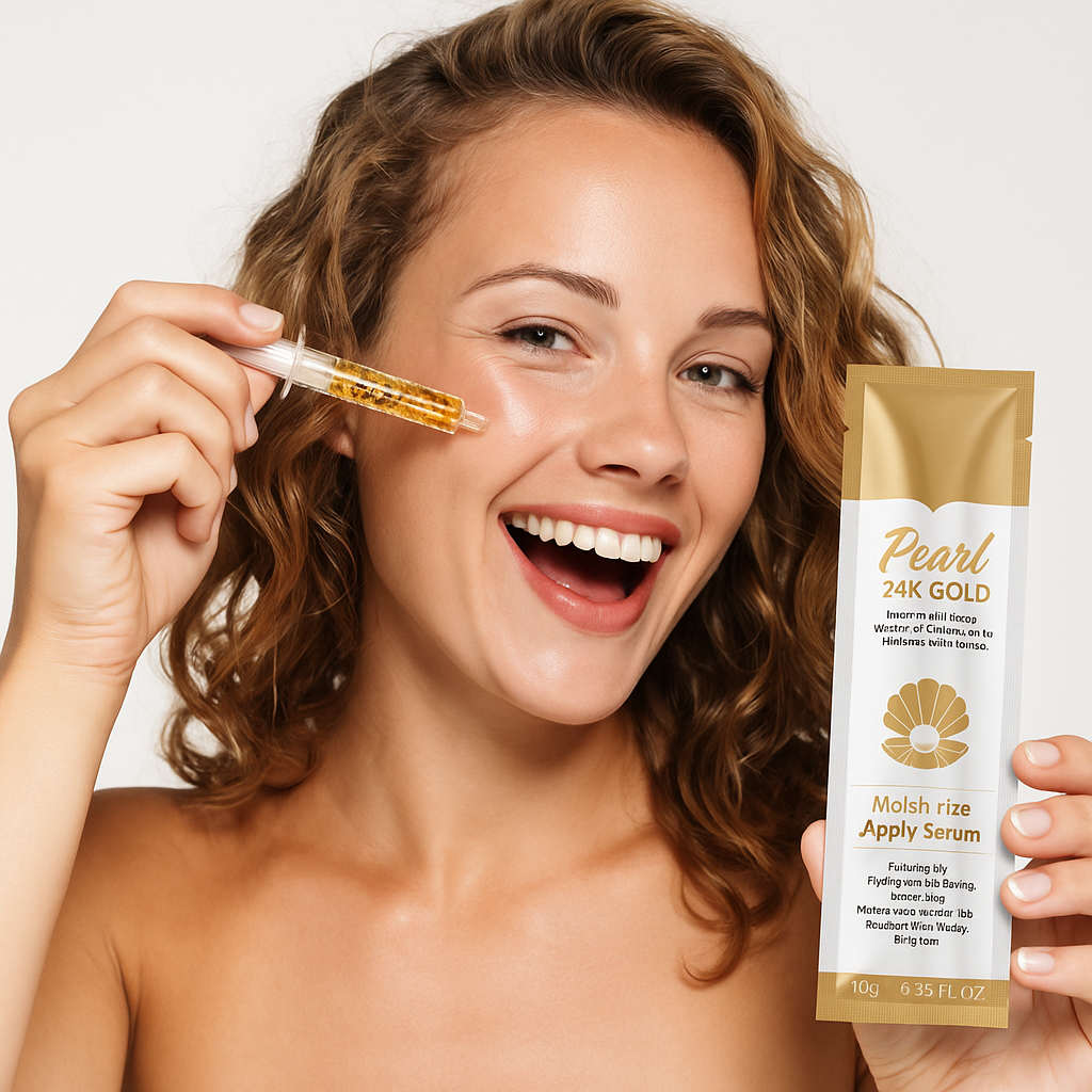 Sadoer Pearl 24K Gold Moisturize Apply ser facial 10g. SD58079