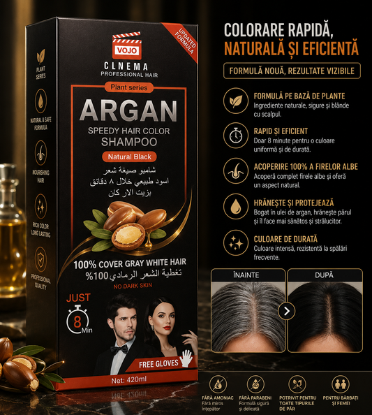 Șampon colorant VOJO Cinema Professional Hair cu ulei de argan