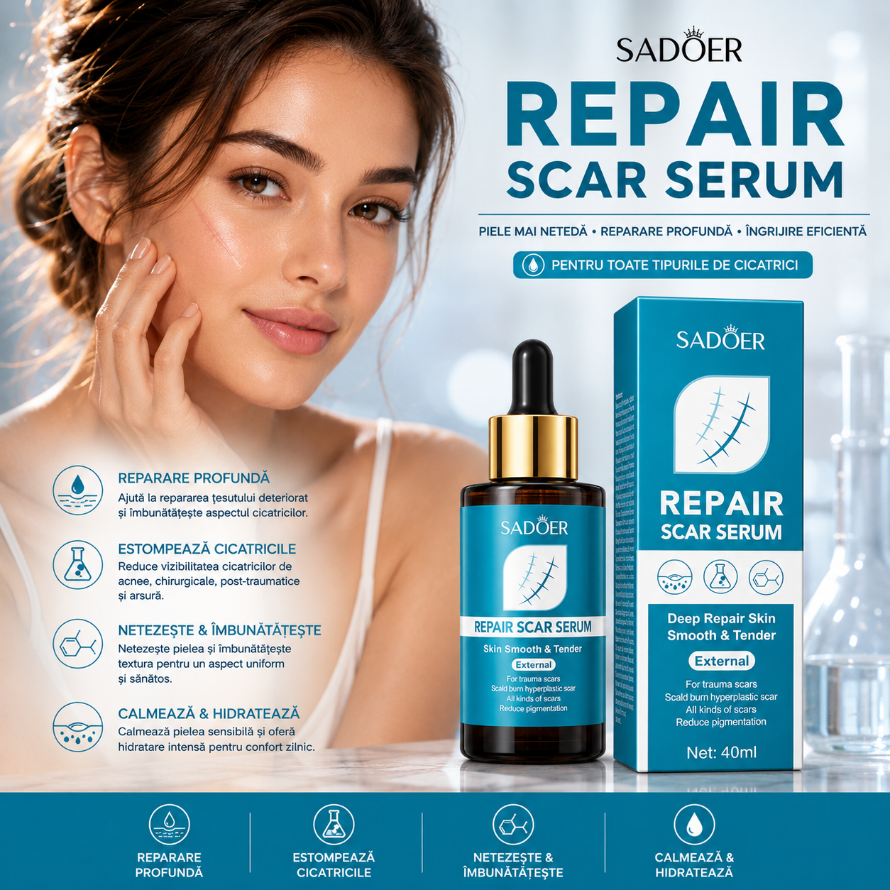 SADOER Repair Scar Serum 40ml