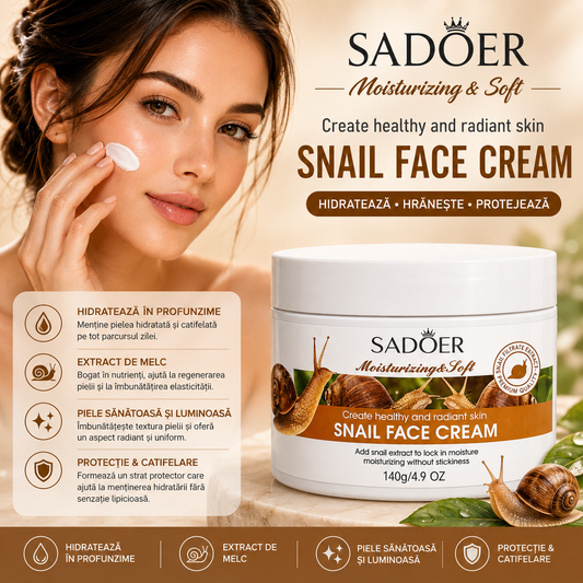 Crema facială SADOER cu extract de melc SD38517