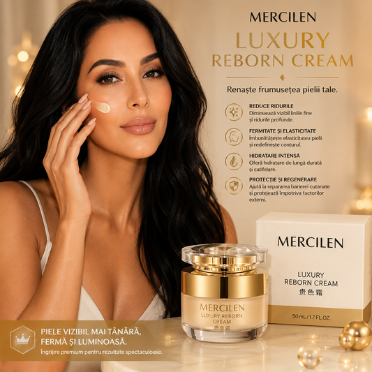 Mercilen Cremă facială fermitate cu colagen și extract de icre 50 g  MXL1469