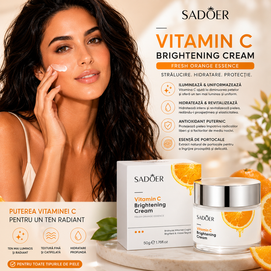 CREMĂ ILUMINATOARE CU VITAMINA C SADOER SD79782 50g