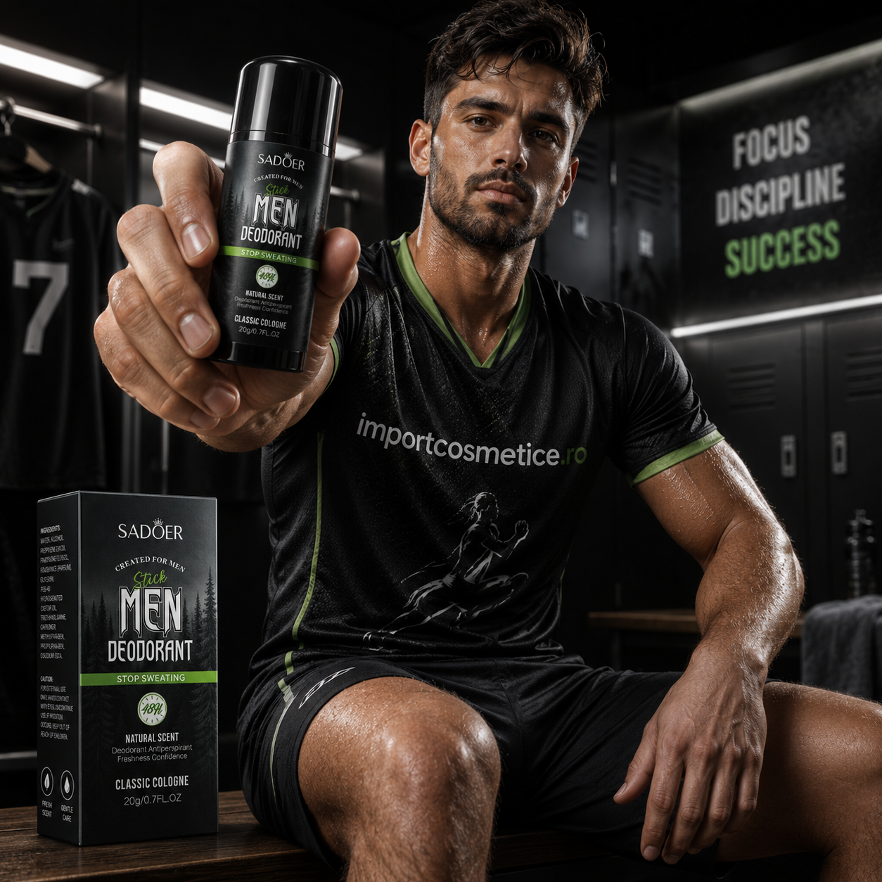 SADOER MEN DEODORANT STICK CLASSIC COLOGNE 20G