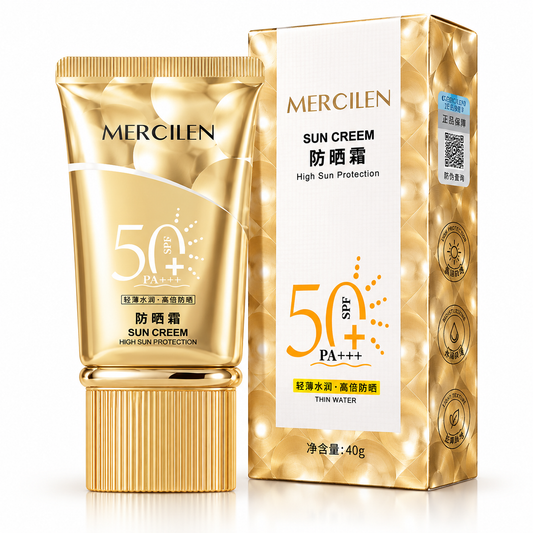 MERCILEN Sun Cream SPF 50+ PA++++ – Cremă de Protecție Solară pentru Față 40 g – MXL1551