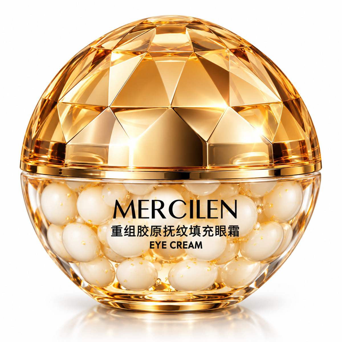 MERCILEN Reconstituted Collagen – Cremă pentru Conturul Ochilor cu Colagen, Anti-Rid și Fermitate, 40 g MXL1230