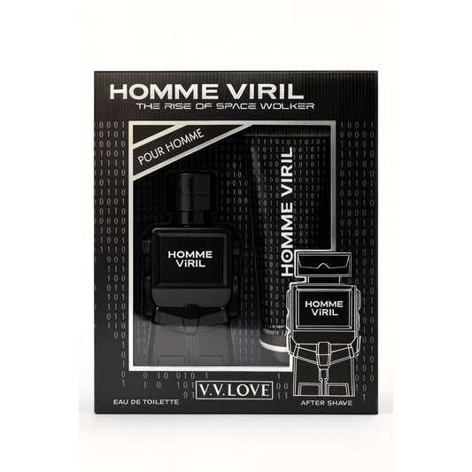 V.V. LOVE Homme Viril – The Rise of Space Walker  Eau de Toilette și un After Shave