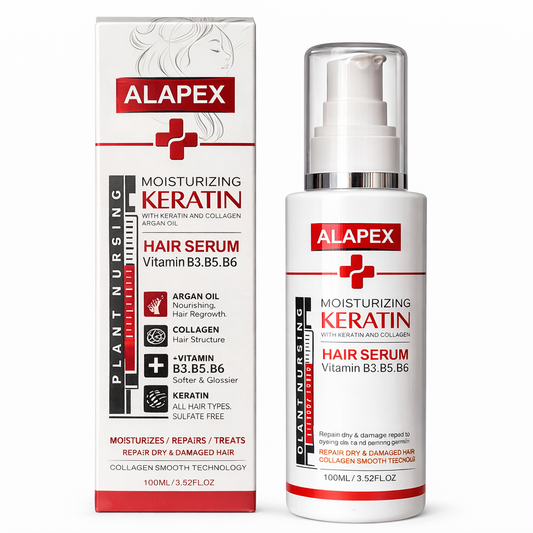 Ser de păr ALAPEX Moisturizing Keratin Hair Serum 100ml