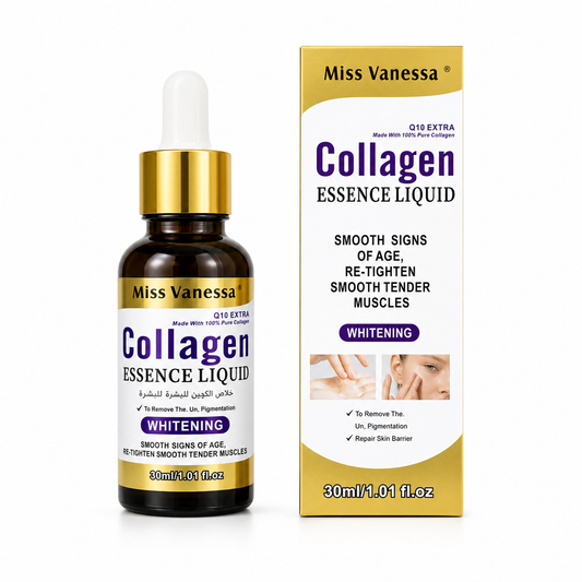 Ser facial Miss Vanessa Collagen Essence Liquid cu Q10