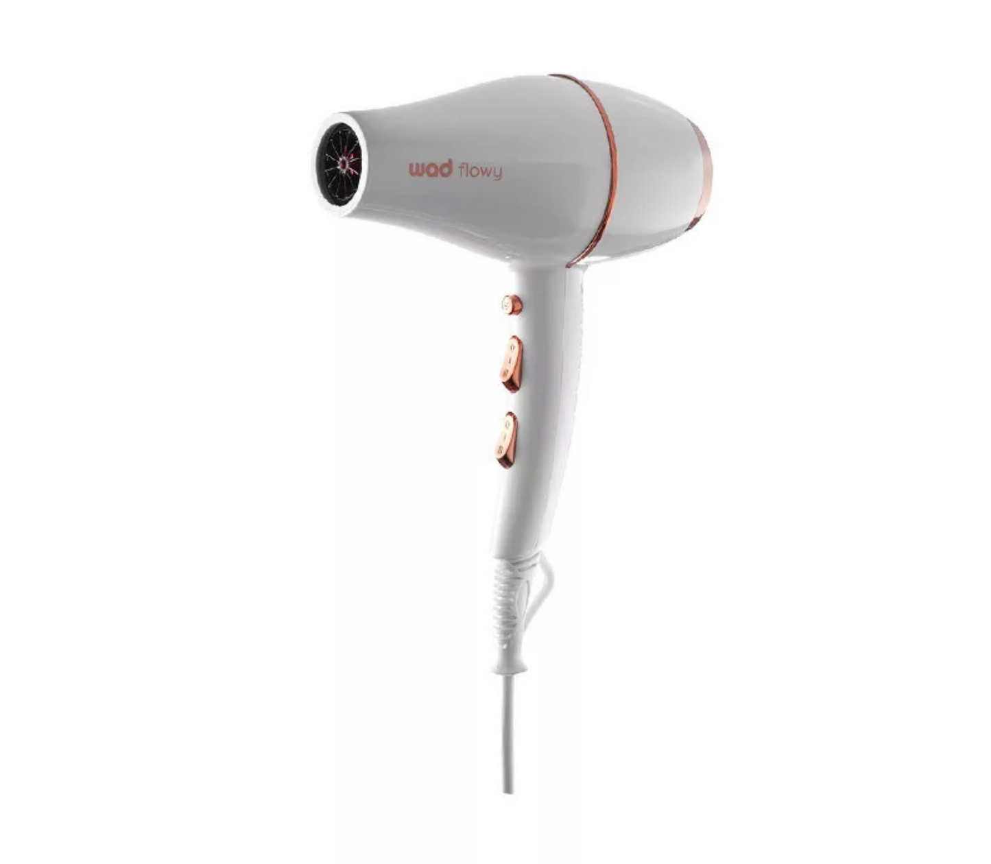 WAD FLOWY WHITE/ROSE GOLD USCĂTOR DE PĂR