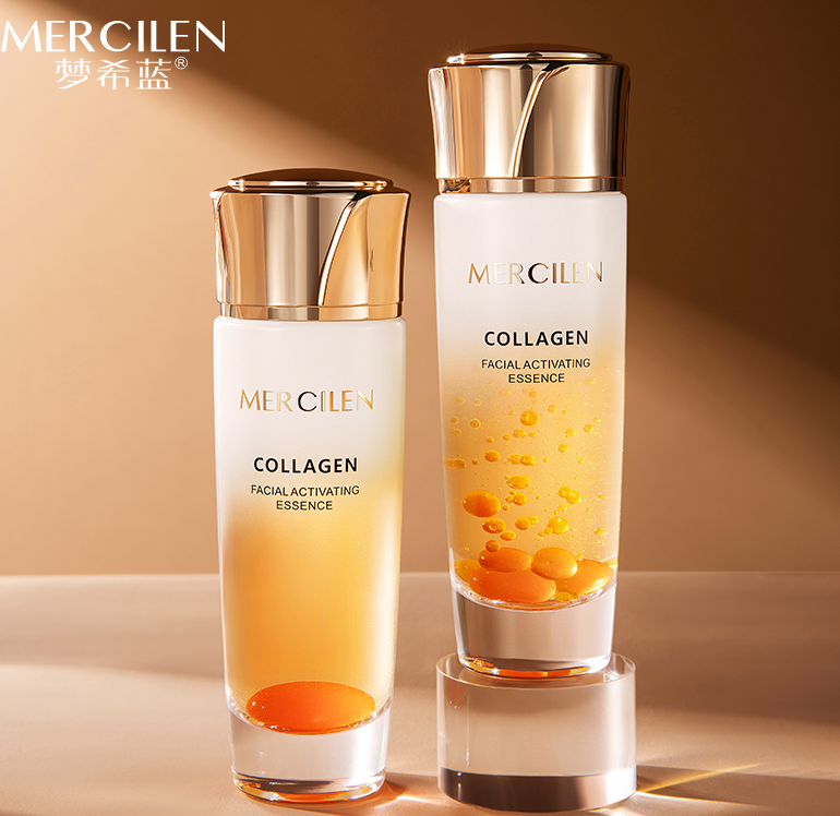 MERCILEN Collagen Facial Activating Essence – Esență Facială cu Colagen pentru Hidratare și Fermitate MXL6341