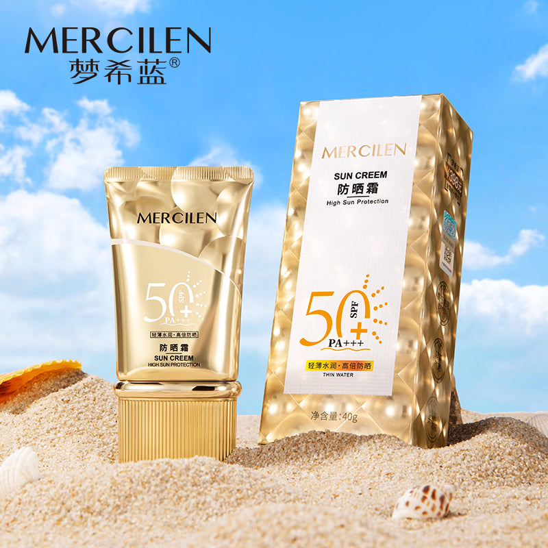 MERCILEN Sun Cream SPF 50+ PA++++ – Cremă de Protecție Solară pentru Față 40 g – MXL1551