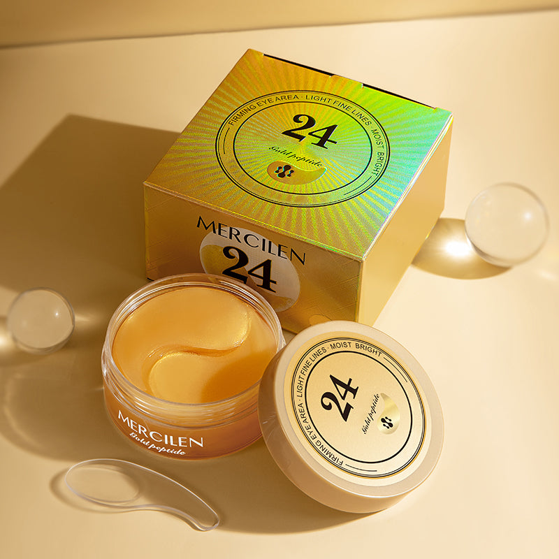 MERCILEN 24 Gold Peptide – Mască pentru Zona Ochilor cu Peptide, Efect Hidratant și Revitalizant – MXL2008