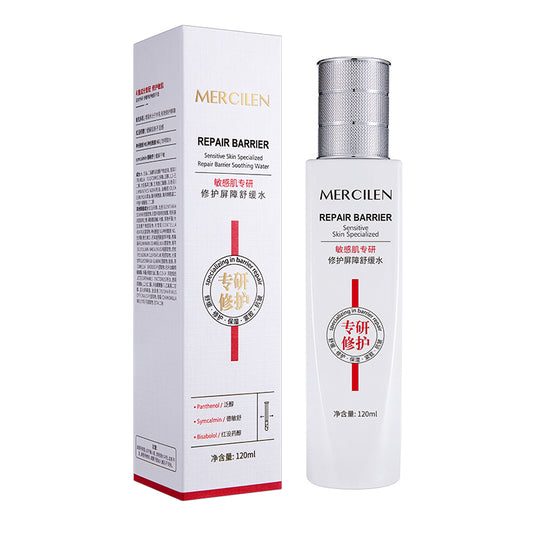 MERCILEN Apă Tonică Facială Repair Barrier cu Panthenol, Bisabolol și Symcalmin pentru Ten Sensibil – Hidratare și Calmarea Pielii 120 ml – MXL4200
