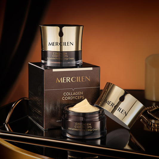 MERCILEN Cremă Facială Anti-Rid cu Colagen și Cordyceps – Fermitate, Hidratare și Îngrijire Anti-Aging – MXL5368