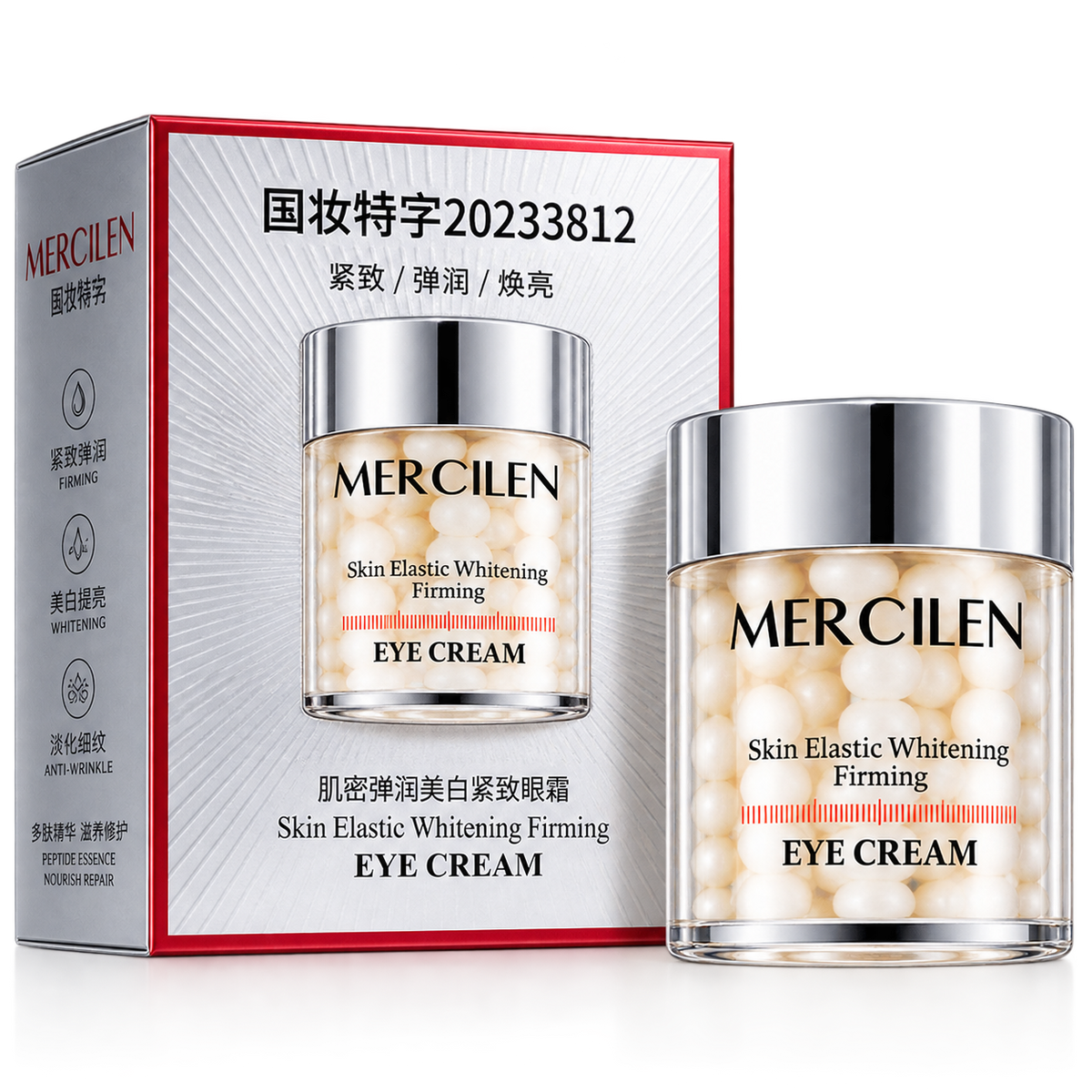 MERCILEN Cremă de Ochi cu Colagen și Peptide – Fermitate, Hidratare și Îngrijire Anti-Rid pentru Conturul Ochilor – MXL5658