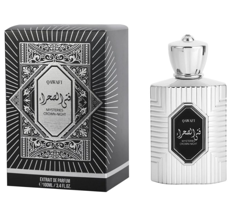 QAWAFI MYSTERIES CROWN-NIGHT EXTRAIT DE PARFUM 100 ML – PARFUM PENTRU BĂRBAȚI Q81001