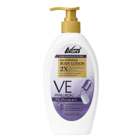 Loțiune de corp cu glutation și acid hialuronic – NARRY Glutathione VE Hyaluron Body Lotion 600 ml WD0021